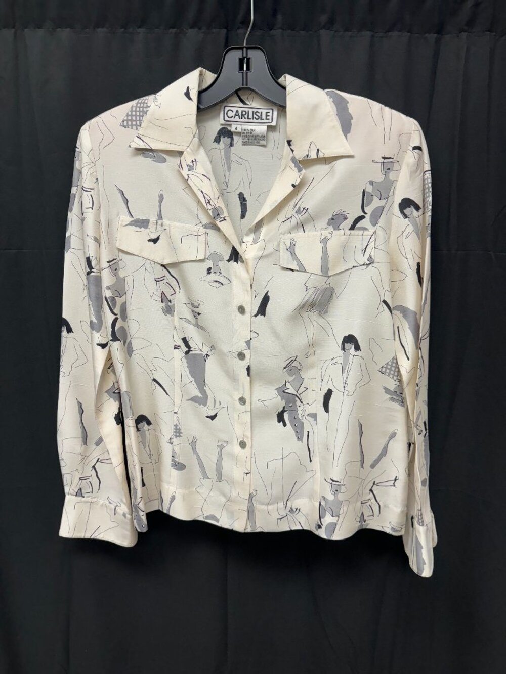Carlisle silk blouse